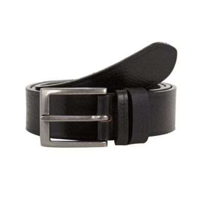 RJR.John Rocha Designer black two keeper leather belt